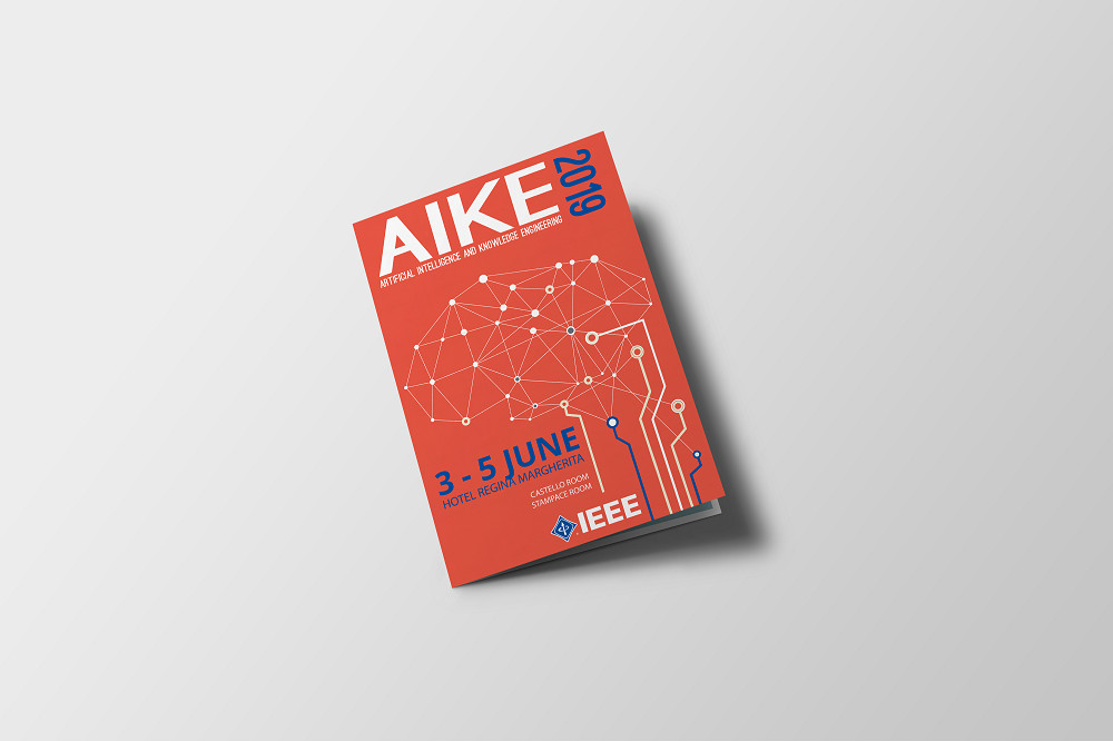 Grafica cartella con cervello Aike 2019